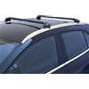 FABBRI 2 barre da tetto per veicoli con barre integrate fabbri alu viva 2 in alluminio nere