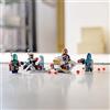 LEGO Star Wars Battle Pack Mandalorian, Set da Battaglia con 4 Minifigure, Speeder Bike e Mini Forte di Difesa, 75267