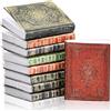 Xzeemo 9 Pz 1:12 Miniatures Libri per Casa delle Bambole, Mini Libri Modello per Casa delle Bambole, Accessori per Decorazione per Casa delle Bambole