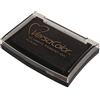 Rayher 29017576 Versa Color cuscino per timbri, plastica, nero, 9,4 x 6,6 x 2 cm