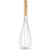 Culinare Naturals Frusta, Sostenibili Bambù, Acciaio Inossidabile, 34cm x 9cm, Sbattitore Manuale da Cucina