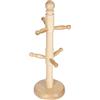 KitchenCraft Porta Tazze ad Albero in Legno di Faggio, 11,5 x 32,5 cm