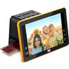 KODAK Slide N Scan Digital Film Scanner Max 7- Grande schermo LCD da 7 converte Negativi Colore in 22MP HD n & b JPEG RODFS70