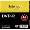 Intenso 4101652 Dvd-R da 4.7 GB, Argento