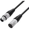 Adam Hall Cables 4 STAR DGH 1500 - Cavo DMX REAN XLR 5 poli femmina su XLR 5 poli, 15 m