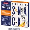 Enervit Protein Box 8 Barrette con Scorze d'arancia e Base di Cioccolato Fondente - Proteine da soia - 100% Vegetale