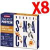 Enervit Protein KIT RISPARMIO Enervit Protein Wonder Snack - 8 Astucci per un totale di 64 barrette gusto Caramello e Arachidi