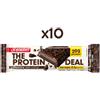 Enervit Protein Enervit The Protein Deal gusto Double Choco Storm - Confezione 10 barrette proteiche da 55 grammi