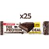 Enervit Protein Enervit The Protein Deal gusto Double Choco Storm - Confezione 25 barrette proteiche da 55 grammi