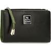 Pepe Jeans BEA Portafoglio con porta carte di credito nero 17x10x2 cm finta pelle, Nero, Cartera con Tarjetero, Portafoglio con porta carte di credito
