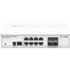 Mikrotik CRS112-8G-4S-IN L3 Gigabit Ethernet (10/100/1000) Power Over Ethernet (Poe) White Network Switch - Network Switches (L3, Gigabit Ethernet (10/100/1000), Power Over Ethernet (Poe))