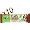 ENERZONA SNACK MILK CHOCOLATE BALANCE 40-30-30 ENERZONA - Box 10 Barrette da 33 g ricoperta al cioccolato al latte