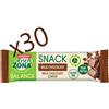 ENERZONA SNACK MILK CHOCOLATE BALANCE 40-30-30 ENERZONA - Box 30 Barrette da 33 g ricoperta al cioccolato al latte