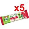 Enerzona Balance 40-30-30 Snack 5 barrette da 25 g cada una - gusto Superfruit con base di Cioccolato