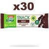 ENERZONA SNACK BALANCE NOIR Enerzona - Scatola con 30 Barrette da 33 g ricche di Proteine e Fibre ricoperte Cioccolato Fondente