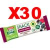 Enerzona Balance 40-30-30 Snack Box da 30 barrette da 33g cada una - gusto Crunchy Berries ricoperta di Cioccolato