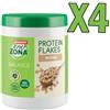 ENERZONA KIT SUPER RISPARMIO Enerzona Balance Protein Flakes Neutral - 4 Barattoli da 224 grammi gusto Naturale