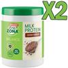 Enerzona Balance Milk Protein Cocoa Flavour - 2 Barattoli da 230 grammi gusto Latte e Cacao