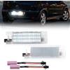 NSLUMO Lampadine allo Xeno per targhe di automobili per Fiat Grande Punto 188 188AX Seicento Multipla Marea colore bianco