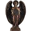 DRW Angelo Metatron, statuetta in resina dipinta a mano, colore bronzo, 60 cm