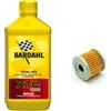 Generico Kit Tagliando Filtro Olio Originale Keeway + Bardahl XTC 10W40 1LT Per RKF125 e RKR125