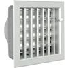 La Ventilazione GCSIAL1818120 Griglia Incasso per Camini, Alluminio, 153 x 153 mm