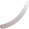 cyclingcolors guarnizione per schermo doccia vasca vetro 4mm 4.5mm in silicone traslucido Trasparente profilo porta scorrevole mobile mensola vetrina, lunghezza 3 metro