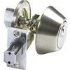 Amig - Serratura a Rosetta | Chiave Esterna e Condanna Interna | Perno Sicurezza 25mm | Rosone Ø 65mm | Blocco 60mm/70mm | Serrature Porte in Ferro, Argento, Ø 65 mm, Ottone