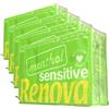 Renova 200072944 Sensitive - Fazzoletti Tascabili, 6 fazzoletti, Bianco, 22 x 21 cm