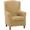 Martina Home - Túnez - Fodera per Poltrona orecchioni Duplex - Beige