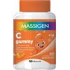 MARCO VITI FARMACEUTICI SpA Massigen C Gummy 60 Caramelle Gusto Arancia - Integratore di Vitamina C