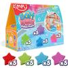 ZIMPLI - 20 x Baff Bombz Stella, Crea un'avventura colorata e frizzante durante il bagnetto, Set Bombe da Bagno per Bambini, Organico, Naturale