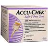 ROCHE DIABETES CARE ITALY SPA Accu-Chek Safe T-Pro Uno Lancette Pungidito Sterile 200 Pezzi - Accu-Chek