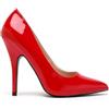 Gizelle Scarpe da Corte a Punta, Donna, Brevetto Rosso, 47 EU