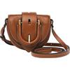 Fossil Harwell, Tracolla Donna, Marrone, 10.8 cm L x 3.4 cm W x 7 cm H