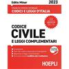 HOEPLI Codice civile e leggi complementari 2023. Ediz. minor