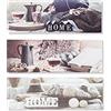 DKD Home Decor Quadro della marca Tela Legno MDF (3 Pezzi) (90 x 2 x 30 cm) (Riferimento: S3018147)