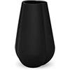 Cooee Design Clover - Vaso in ceramica, 11 cm, colore: nero, 7 cm