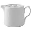 Royal Copenhagen White Fluted 1020509 - Teiera in porcellana, 75 cl, dimensioni: 17 x 11,5 x 11,5 cm, colore: Bianco