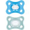 MAM Baby MAM COMFORT SUCCHIETTO 2-6 MESI SILICONE CONFEZIONE DOPPIA MASCHIO
