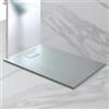 Piatto doccia effetto pietra grigio, 80x120 cm