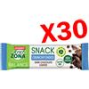 ENERZONA SNACK BALANCE 40-30-30 ENERZONA CRUNCHY CHOCO Conf 30 Barrette da 33 g - Snack ad apporto bilanciato gusto Cioccolato