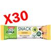 ENERZONA SNACK BALANCE COOKIE 30 Barrette da 33 g - Snack doppio strato con pezzi di biscotto, ricoperta di cioccolato al latte