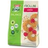 ENERZONA FROLLINI 40-30-30 in Sacchetto da 250 g gusto LAMPONE - Biscotti ricchi in proteine e in fibre