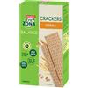 Enerzona 2 Confezioni Crackers Balance 40-30-30 Cereals - 100% vegetale - Fonte di proteine e fibre