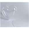 Cuore in Plexiglass 16 cm con divisorio