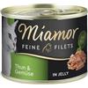MIAMOR Filetti felini Tonno con verdure in gelatina 185 g
