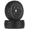 ARRMA AR550003 1/10 dBoots Sidewinder 2 Anteriore/Posteriore 2.2/3.0 Pneumatici Pre-Montati Radio Control Ricambi Auto