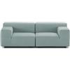 KARTELL divano a 2 posti per esterni PLASTICS OUTDOOR 176 cm - 6294+6296-T1
