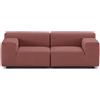 KARTELL divano a 2 posti per esterni PLASTICS OUTDOOR 176 cm - 6294+6296-T2